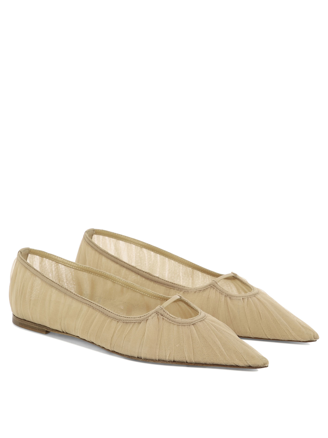 NENSI DOJAKA Pink Pointed-toe ballet flats